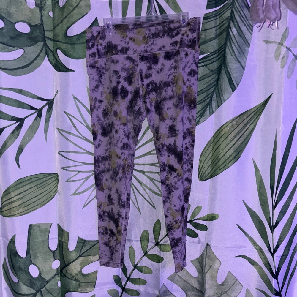 Lulu Lemon Tie-Dye Leggings